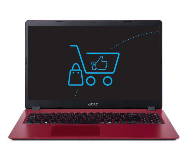 Acer Aspire 3 i3-10110U/4GB/256 Czerwony - 522175 - zdjęcie 2
